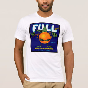 T-shirt Complètement - étiquette orange de caisse