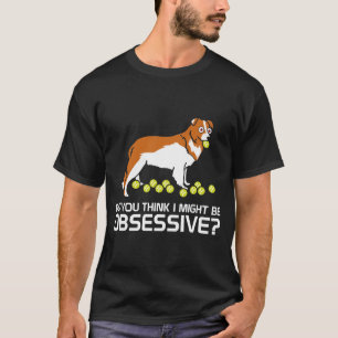 T-shirt Comportement drôle typique de border collie