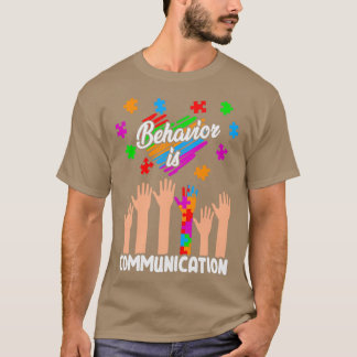 T-shirt Comportement est CommunicationMois de sensibilisat