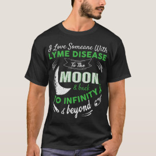 T-shirt Comportement Infectieux Drôle Ruban Vert Lyme Dise