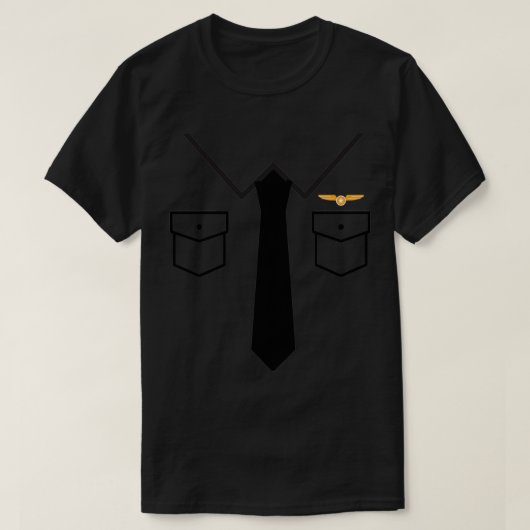 T-shirt Composé du pilote (Design devant)