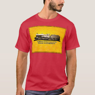 T-shirt Composé Midland 1025 Locomotive à vapeur 1907