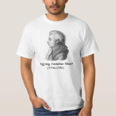 T-shirt Compositeur - Mozart (Devant)