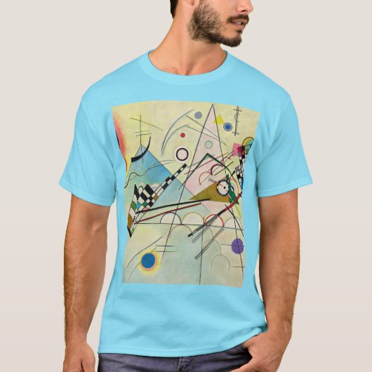 T-shirt Composition 8, 1923 par Wassily Kandinsky (Devant)