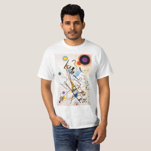 T-shirt Composition 8 | Kandinsky | (Devant entier)