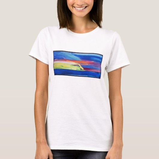 T-shirt Composition abstraite (Devant)