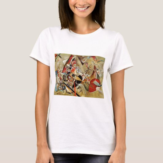 T-shirt Composition Abstraite de Kandinsky (Devant)