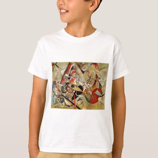 T-shirt Composition Abstraite de Kandinsky (Devant)