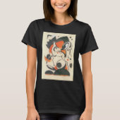 T-shirt Composition avec deux cerfs par Franz Marc (Devant)