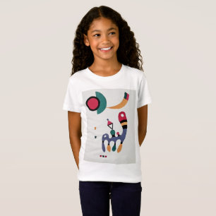 T-Shirt Composition Biomorphique Abstraction - Kandinsky