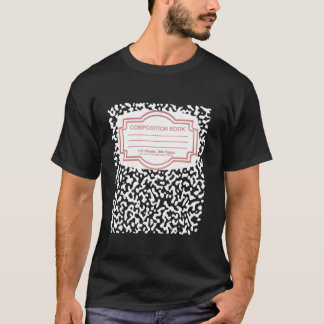 T-shirt Composition Carnet costume correspondant Halloween