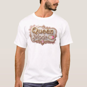 T-shirt Composition d'art mode REINE accrocheuse