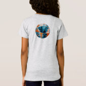 T-Shirt Composition géométrique Abstraite (Dos)