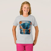 T-shirt Composition géométrique Abstraite (Devant entier)