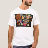 T-shirt Composition Kandinsky 10 Peinture Abstraite (Devant)
