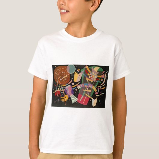 T-shirt Composition Kandinsky X Oeuvre Abstraite (Devant)