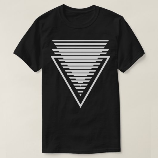 T-shirt composition triangulaire (Design devant)