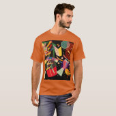 T-shirt Composition X Biomorphie Abstraction - Kandinsky (Devant entier)