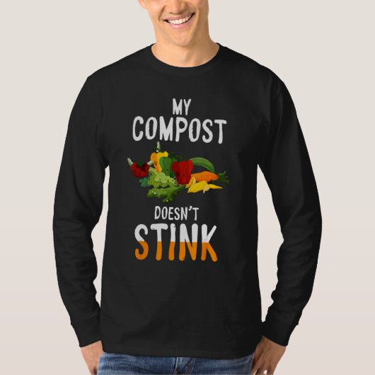 T-shirt Compost Doesn t Stink Expert Composter Composting  (Devant)
