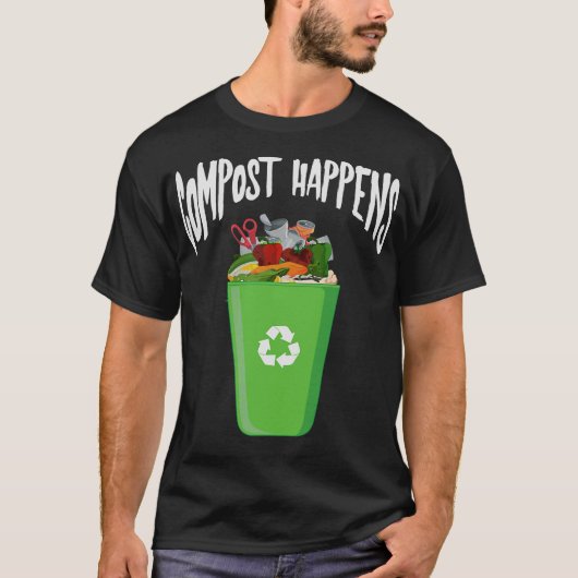 T-shirt Composteur de compostage S2 (41) (Devant)