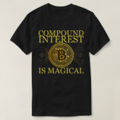 T-shirt Compound Interest Is Magical  (Design devant)