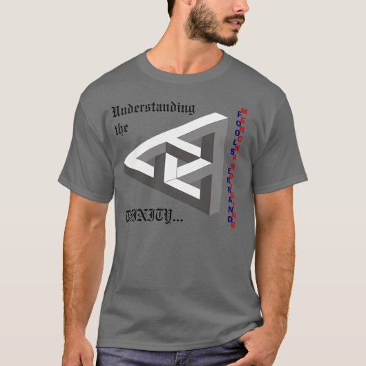 T-shirt Compréhension de la trinité (Devant)