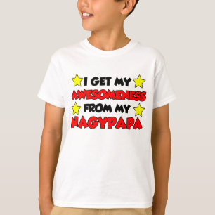 T-shirt Compréhension De Nagypapa (Grand-Père Hongrois)