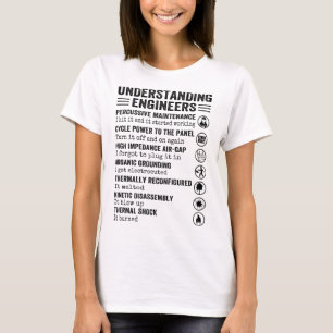 T-shirt compréhension des ingénieurs