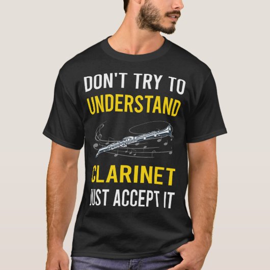 T-shirt Comprendre Clarinet (Devant)