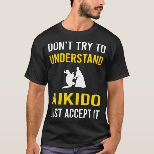 T-shirt Comprendre l'Aikido (Devant)