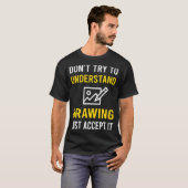 T-shirt Comprendre le dessin (Devant entier)
