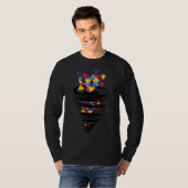 T-shirt Compression autiste (Devant entier)