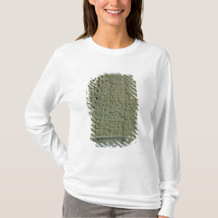 T-shirt Comprimé avec le manuscrit cunéiforme