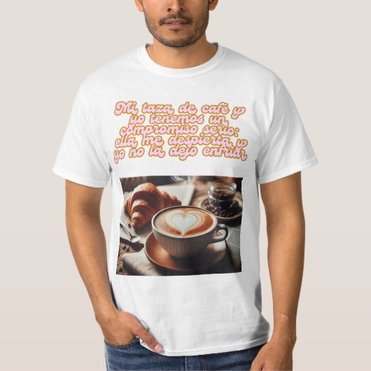 T-shirt Compromiso Cafetero: Un Vínculo Inquebrantable (Devant)