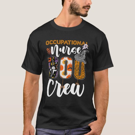 T-shirt Comptabilisation de l'équipe de boo d'infirmières  (Devant)