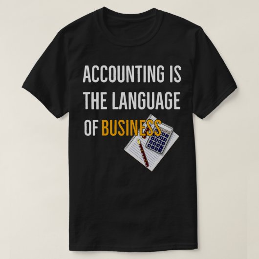 T-shirt Comptabilité 27 (Design devant)