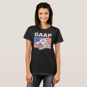 T-shirt Comptabilité Gaap Comptable Squad Comptable amusan (Devant entier)