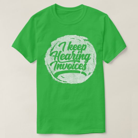T-shirt Comptable (Design devant)