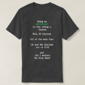 T-shirt Comptable 15 (Design devant)