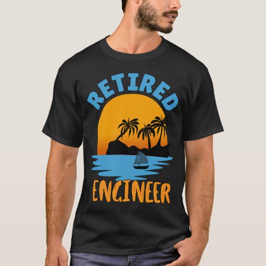 T-shirt Comptable à la retraite (Devant)