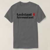 T-shirt Comptable adjoint (Design devant)