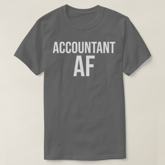 T-shirt Comptable Af Funny Comptabilité Cpa Don (Design devant)