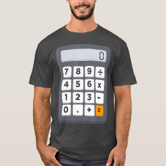 T-shirt Comptable amusant Halloween costume tenue Math Cal