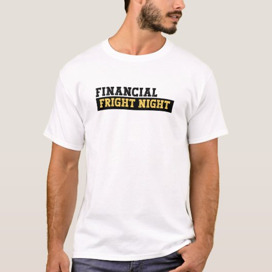 T-shirt Comptable amusant Halloween -Fright Night (Devant)