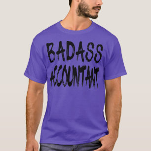 T-shirt Comptable Badass Comptable génial Design 1