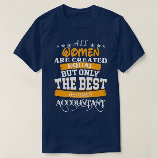 T-SHIRT COMPTABLE BEST COLLECTION 2017 (Design devant)