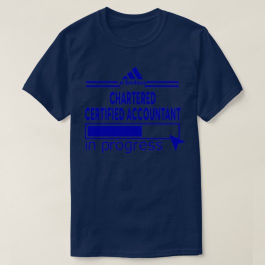 T-SHIRT COMPTABLE CERTIFIÉ CHARGÉ 2 (Design devant)