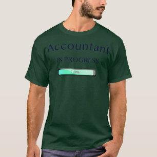 T-shirt Comptable Chargement d'un volume