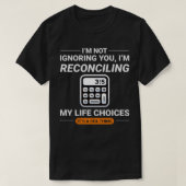 T-shirt Comptable comptable comptabilité comptable Finance (Design devant)