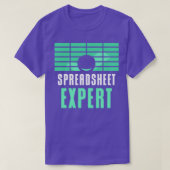 T-shirt Comptable comptable de table comptable expert feui (Design devant)